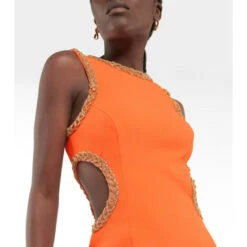 Rebecca Vallance Embellished Cutout Crêpe Minidress -REBECCA VALLANCE Sales unnamed file 1003