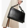 Staud Mina Leather Shoulder Bag