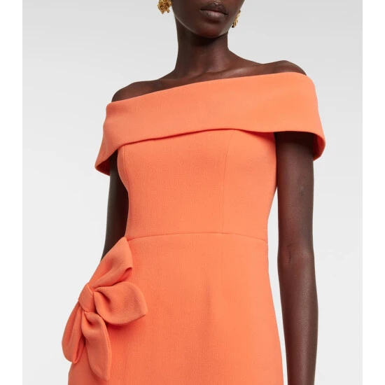 Rebecca Vallance Loretta Off-shoulder Crêpe Minidress 5 Rebecca Vallance Loretta Off-shoulder Crêpe Minidress - Image 3