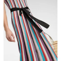 Rebecca Vallance Striped Metallic Knit Maxi Dress -REBECCA VALLANCE Sales unnamed file 127