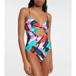 Rebecca Vallance Malaga Printed Swimsuit