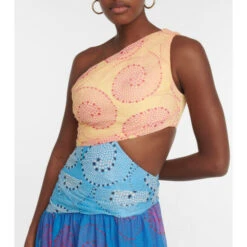 Staud Ashlyn One-shoulder Chiffon Maxi Dress -REBECCA VALLANCE Sales unnamed file 137