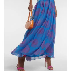 Staud Ashlyn One-shoulder Chiffon Maxi Dress -REBECCA VALLANCE Sales unnamed file 138