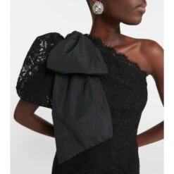 Rebecca Vallance Kelsey One-shoulder Lace Minidress -REBECCA VALLANCE Sales unnamed file 143