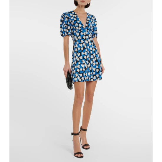 Staud Milla Floral Minidress 3 Staud Milla Floral Minidress