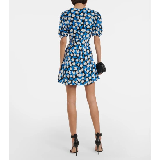 Staud Milla Floral Minidress 4 Staud Milla Floral Minidress - Image 2