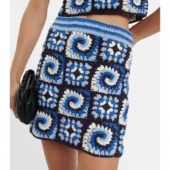 Staud Brazing Cotton Crochet Miniskirt -REBECCA VALLANCE Sales unnamed file 154