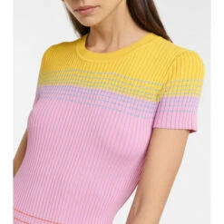 Staud Colleen Striped Midi Dress -REBECCA VALLANCE Sales unnamed file 179