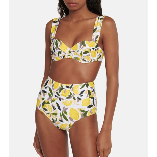 Rebecca Vallance Amarilla Printed Bikini Top 3 Rebecca Vallance Amarilla Printed Bikini Top