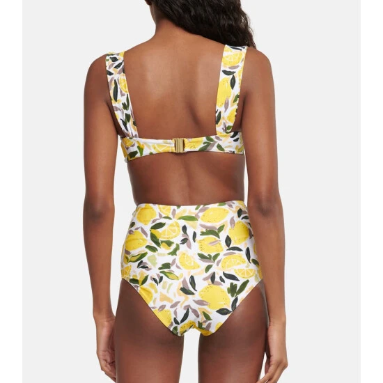 Rebecca Vallance Amarilla Printed Bikini Top 4 Rebecca Vallance Amarilla Printed Bikini Top - Image 2