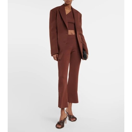 Staud Lexi Ribbed-knit Cropped Top 3 Staud Lexi Ribbed-knit Cropped Top