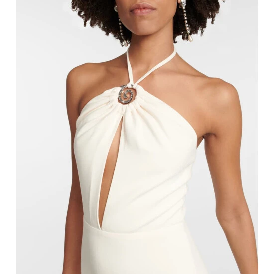 Staud Abigail Crêpe Maxi Dress 5 Staud Abigail Crêpe Maxi Dress - Image 3