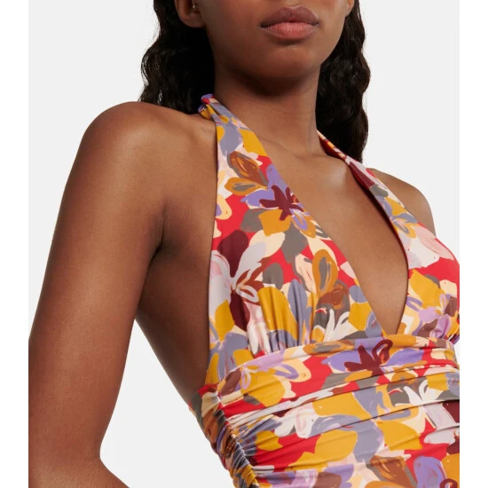 Rebecca Vallance Santiago Printed Halterneck Swimsuit 5 Rebecca Vallance Santiago Printed Halterneck Swimsuit - Image 3