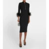 Rebecca Vallance Soraya Feather-trimmed Knit Dress -REBECCA VALLANCE Sales unnamed file 233