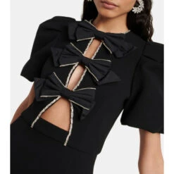 Rebecca Vallance Katie Bow-trimmed Minidress -REBECCA VALLANCE Sales unnamed file 242