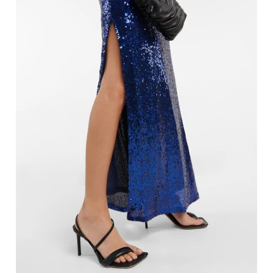 Staud Sequined Cutout Maxi Dress 6 Staud Sequined Cutout Maxi Dress - Image 4