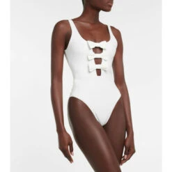 Rebecca Vallance Elena Bow One-piece Swimsuit