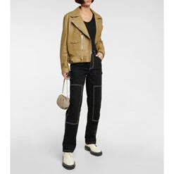 Staud Bean Leather Shoulder Bag -REBECCA VALLANCE Sales unnamed file 330