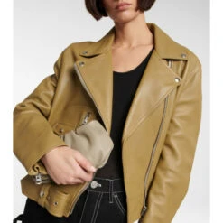 Staud Bean Leather Shoulder Bag -REBECCA VALLANCE Sales unnamed file 331