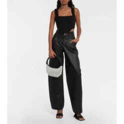 Staud Pepper Crystal-embellished Tote Bag -REBECCA VALLANCE Sales unnamed file 340