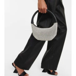 Staud Pepper Crystal-embellished Tote Bag -REBECCA VALLANCE Sales unnamed file 341