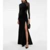 Rebecca Vallance Onyx Velvet Gown -REBECCA VALLANCE Sales unnamed file 366