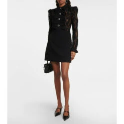 Rebecca Vallance Kelsey Lace Minidress