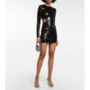 Staud Dolce Sequined Nylon Minidress 2 Staud Dolce Sequined Nylon Minidress -REBECCA VALLANCE Sales unnamed file 406