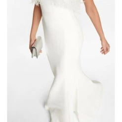 Rebecca Vallance Bridal Grace Feather-trimmed Gown -REBECCA VALLANCE Sales unnamed file 419