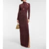 Rebecca Vallance Aisha Striped Cutout Gown 1 Rebecca Vallance Aisha Striped Cutout Gown -REBECCA VALLANCE Sales unnamed file 443