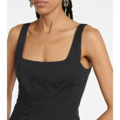 Staud Wells Cotton Minidress -REBECCA VALLANCE Sales unnamed file 489