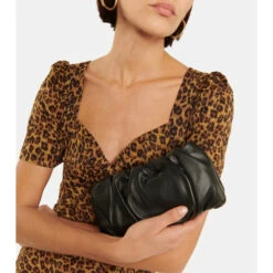 Staud Bean Leather Shoulder Bag