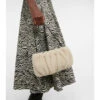 Staud Bean Shearling Shoulder Bag -REBECCA VALLANCE Sales unnamed file 505