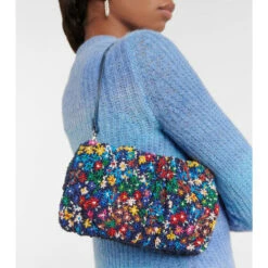 Staud Bean Beaded Shoulder Bag