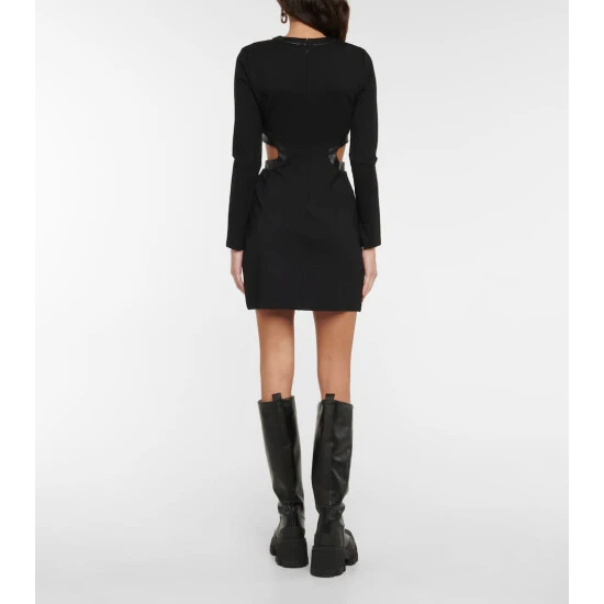 Staud Dolce Cutout Ponte Jersey Minidress 4 Staud Dolce Cutout Ponte Jersey Minidress - Image 2