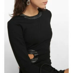 Staud Dolce Cutout Ponte Jersey Minidress 8 Staud Dolce Cutout Ponte Jersey Minidress -REBECCA VALLANCE Sales unnamed file 519