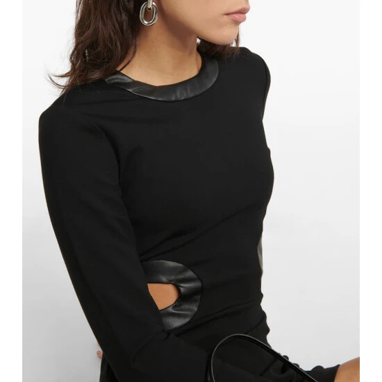 Staud Dolce Cutout Ponte Jersey Minidress 5 Staud Dolce Cutout Ponte Jersey Minidress - Image 3