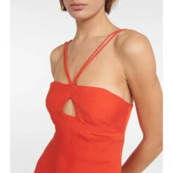 Staud Gianna Halter Maxi Dress -REBECCA VALLANCE Sales unnamed file 53