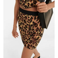Staud Manette Leopard-print Miniskirt 7 Staud Manette Leopard-print Miniskirt -REBECCA VALLANCE Sales unnamed file 532