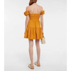 Staud Elio Cotton Poplin Minidress 6 Staud Elio Cotton Poplin Minidress -REBECCA VALLANCE Sales unnamed file 550