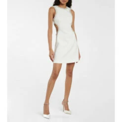 Rebecca Vallance Bridal Grace Embellished Cutout Minidress