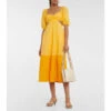 Staud Carina Cotton Poplin Midi Dress -REBECCA VALLANCE Sales unnamed file 568