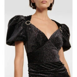 Rebecca Vallance Moon River Puff-sleeve Mini Dress -REBECCA VALLANCE Sales unnamed file 581