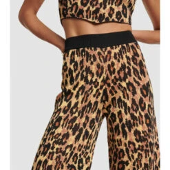 Staud Brovo Leopard-print Wide-leg Pants -REBECCA VALLANCE Sales unnamed file 600