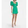 Rebecca Vallance Dionne Puff-sleeve Crêpe Minidress -REBECCA VALLANCE Sales unnamed file 653