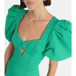Rebecca Vallance Dionne Puff-sleeve Crêpe Minidress -REBECCA VALLANCE Sales unnamed file 656