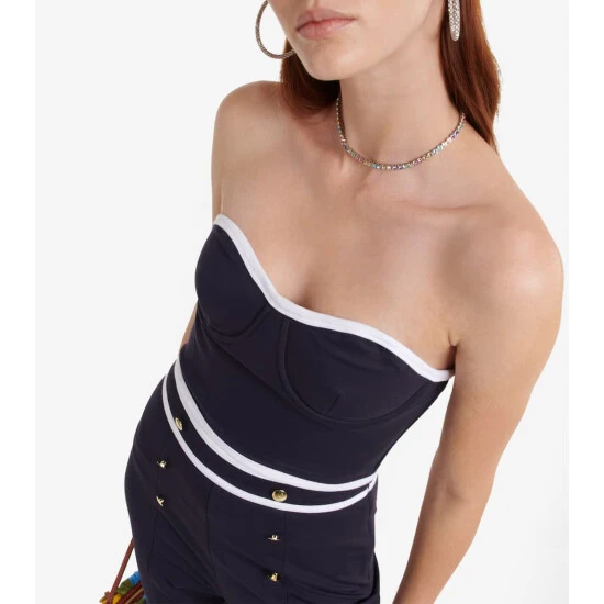 Staud Elaine Rayon-blend Bandeau Top 5 Staud Elaine Rayon-blend Bandeau Top - Image 3