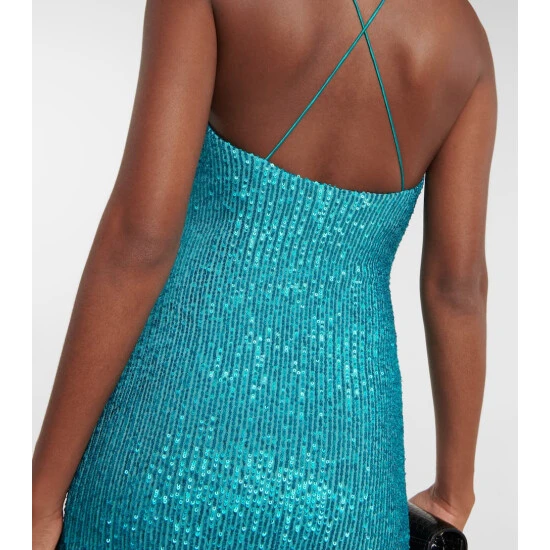 Rebecca Vallance Missing Hours Sequin Midi Dress 7 Rebecca Vallance Missing Hours Sequin Midi Dress - Image 5