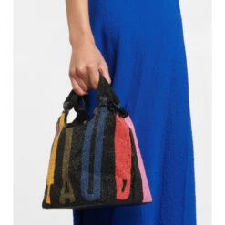 Staud Côte Beaded Tote Bag