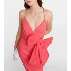 Rebecca Vallance Caitlin Taffeta-trimmed Crêpe Dress -REBECCA VALLANCE Sales unnamed file 707